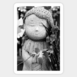 Jizo Statue 1 Sticker